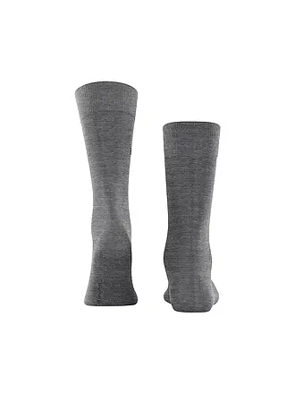 BURLINGTON | Chaussettes homme DUBLIN SO 40-46 noir | hellgrau